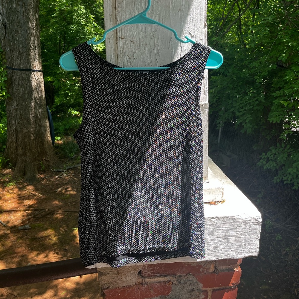 Vintage JBS Glittery Top